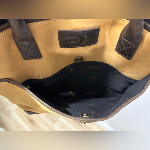 BASEBALLISM - GLOVE LEATHER- TOTE BAG - Picture 9 of 10